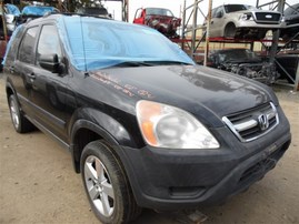 2002 Honda CR-V LX Black 2.4L AT 2WD #A23682